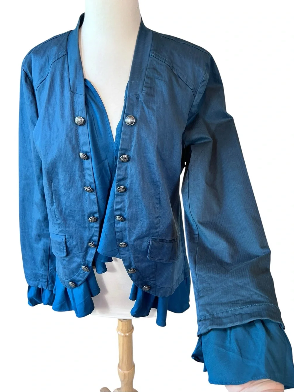 Free People Romance Ruffles Jacket - Picture 5 of 10